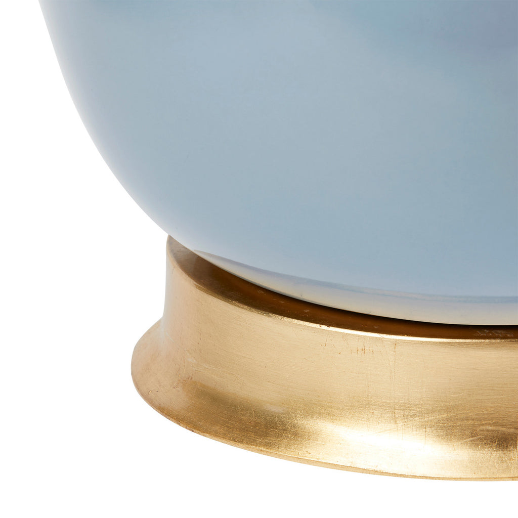 Villa & House Jade Lamp Periwinkle Blue