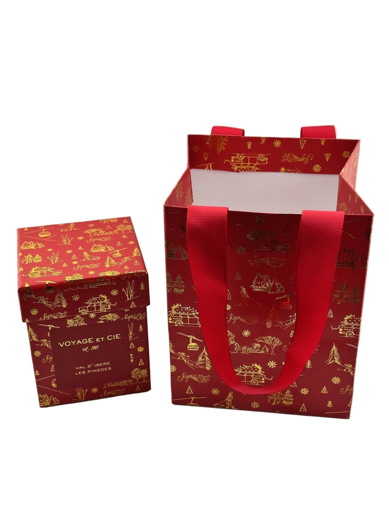 Voyage et Cie Après Ski Collection - Red & Gold