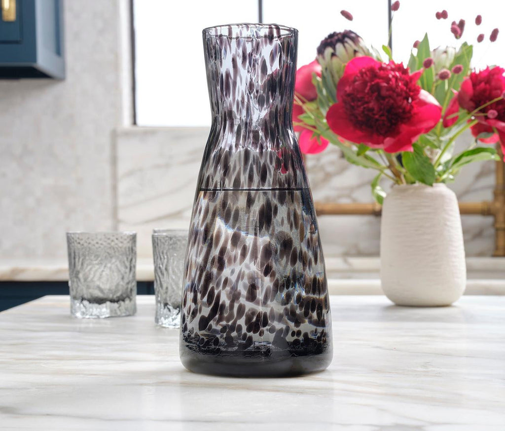 Blue Pheasant Alaia Leopard Carafe