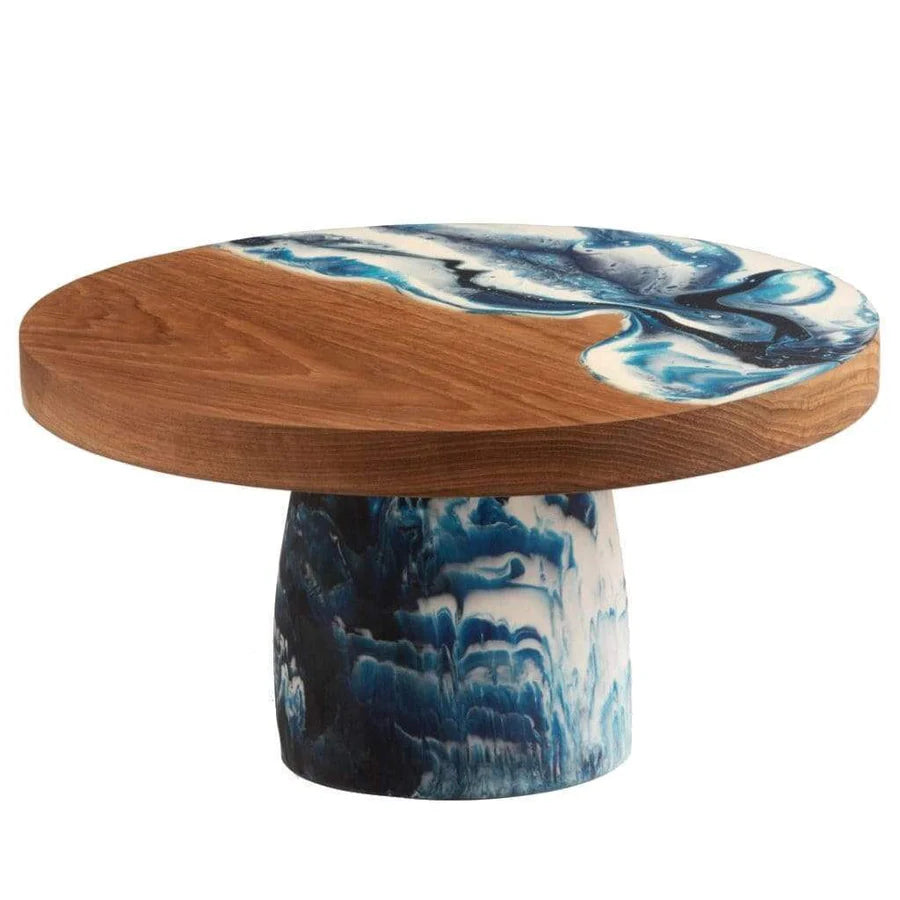 Blue Pheasant Austin Swirled Cake Stand - Black