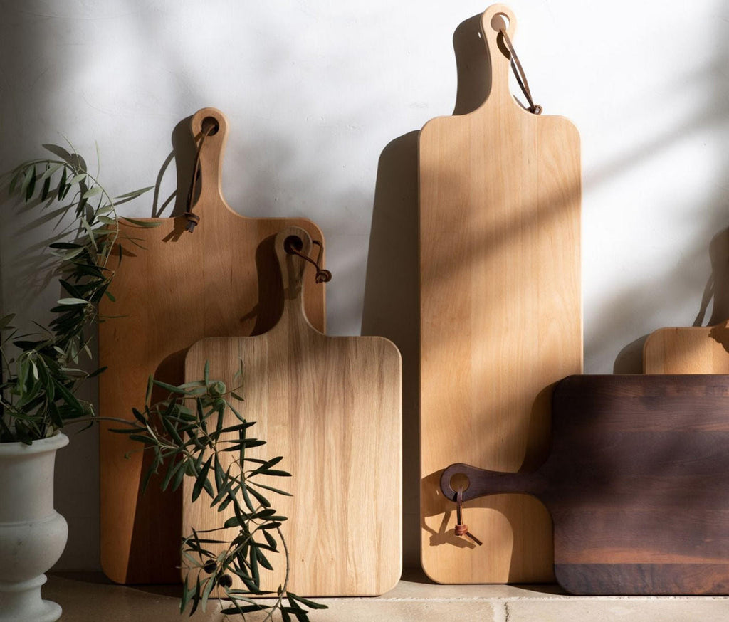 Blue Pheasant Edmund Natural Wood Serving Board - Oak