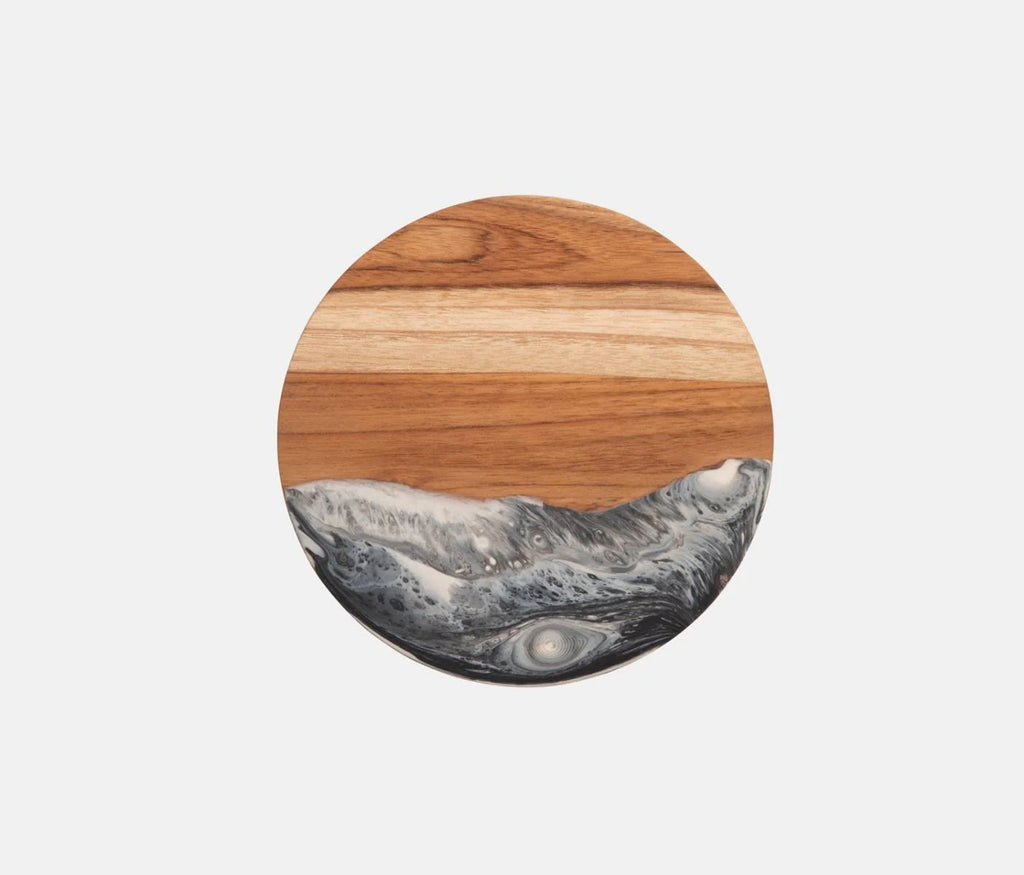 Blue Pheasant Austin Swirled Cake Stand - Black