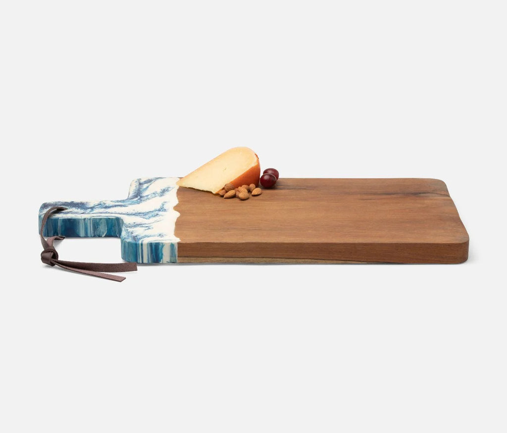 Blue Pheasant Austin Swirl Serving Board - Blue