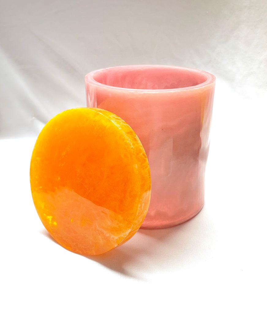 Private Label Round Resin Storage Box