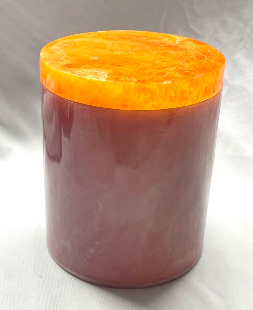 Private Label Round Resin Storage Box