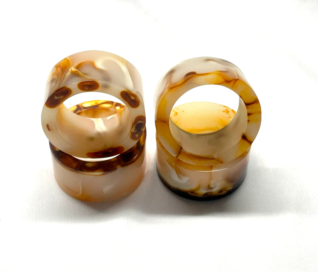 Private Label Tiger Napkin Rings (set of 4)