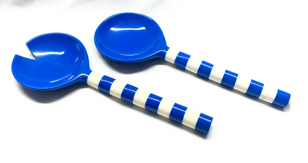 Private Label Serving Set White Stripe