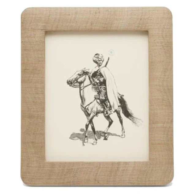 Halle Silken Abaca Picture Frame - Sand