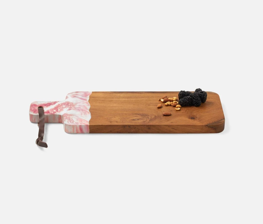 Blue Pheasant Austin Swirl Serving Board - Pink