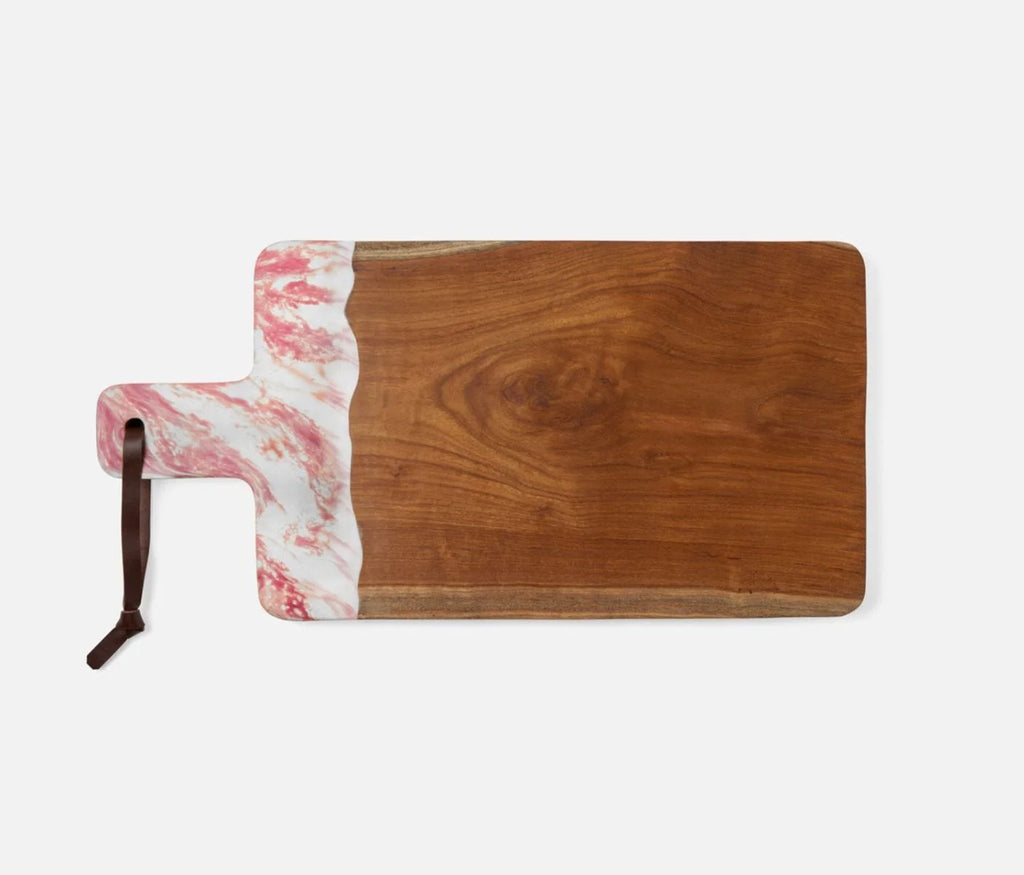Blue Pheasant Austin Swirl Serving Board - Pink