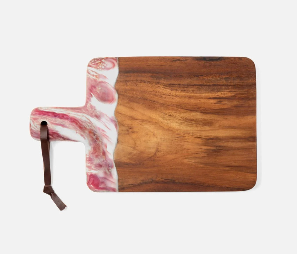 Blue Pheasant Austin Swirl Serving Board - Pink