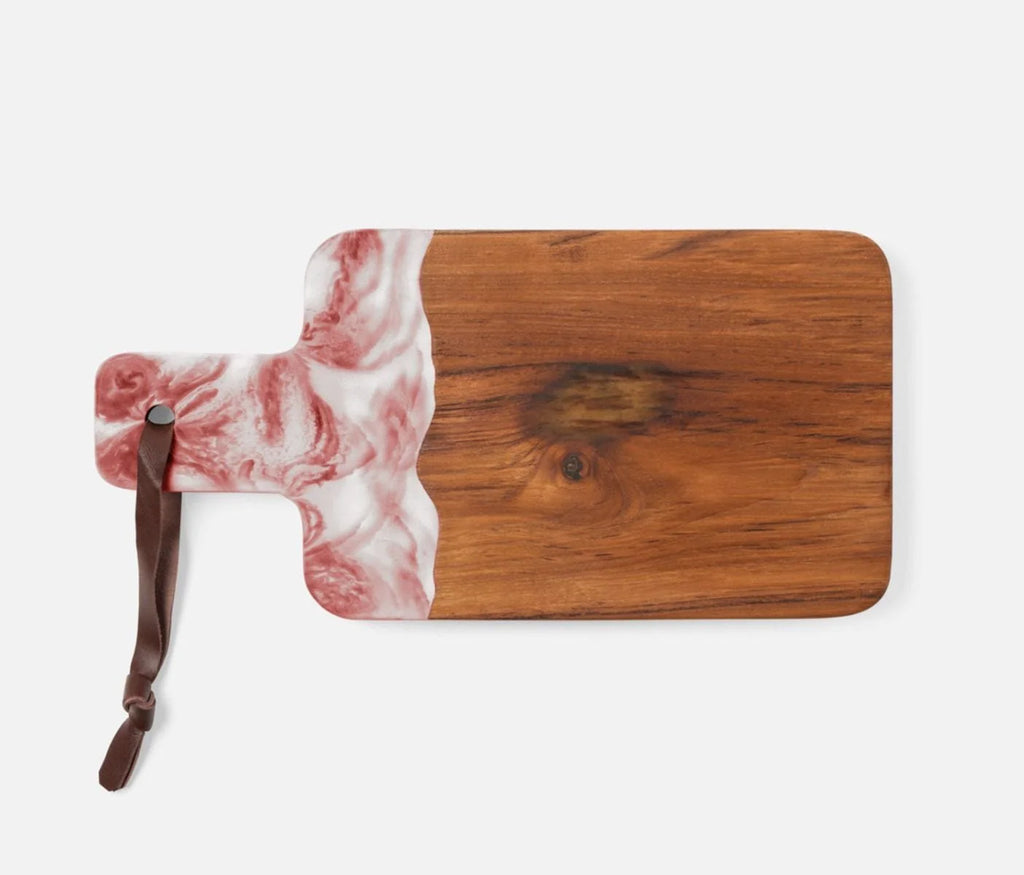 Blue Pheasant Austin Swirl Serving Board - Pink