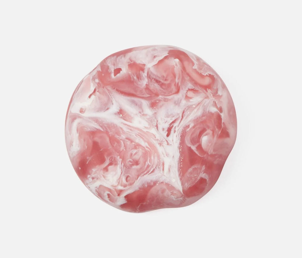 Blue Pheasant Beatrix Pink Swirled Serving Bowls - Pink