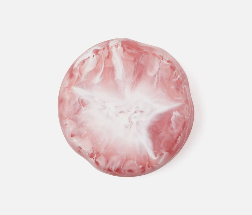 Blue Pheasant Beatrix Pink Swirled Serving Bowls - Pink