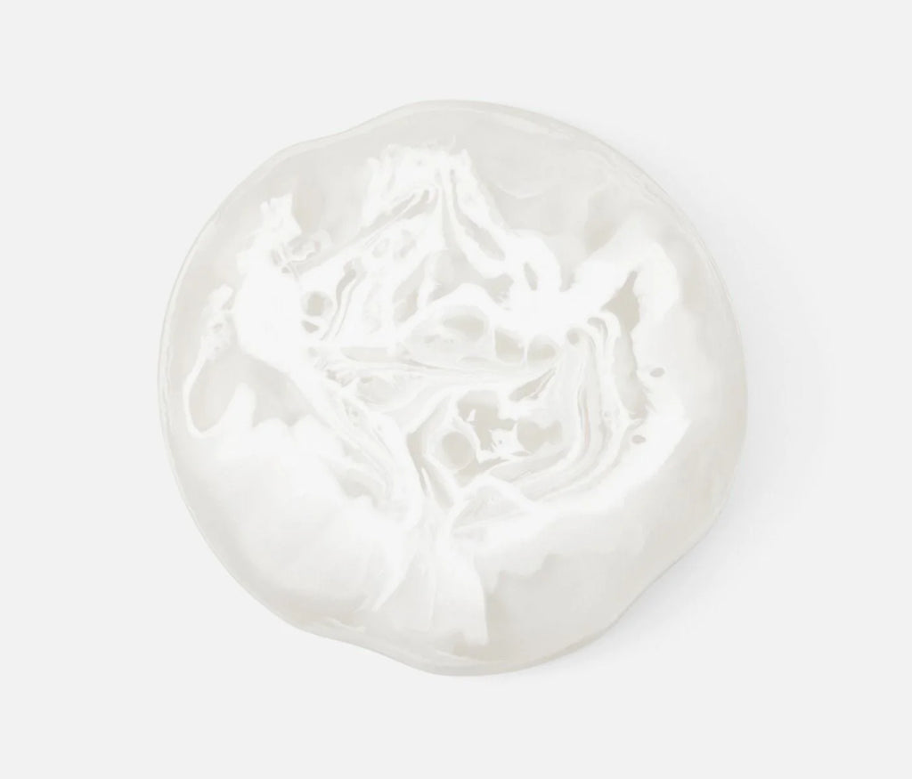 Blue Pheasant Beatrix White Swirled Serving Bowls - White