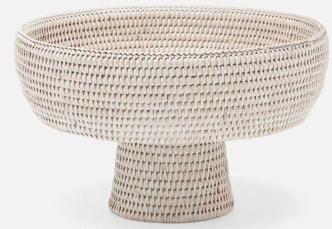 Blue Pheasant Londyn Serving Bowl - Whitewashed