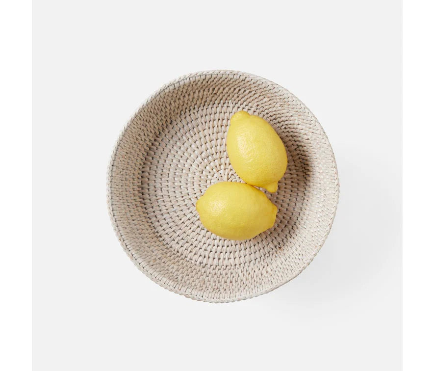 Blue Pheasant Londyn Serving Bowl - Whitewashed