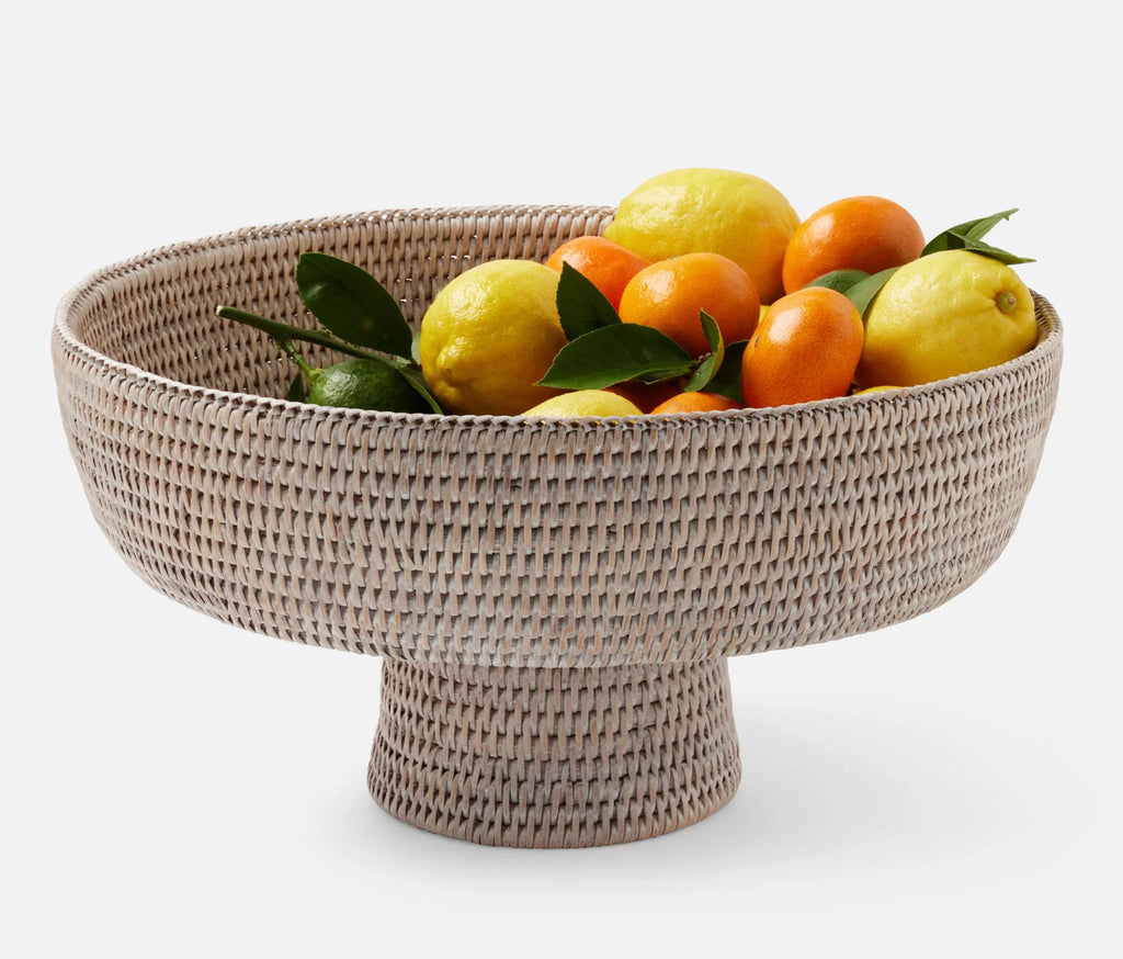 Blue Pheasant Londyn Serving Bowl - Whitewashed