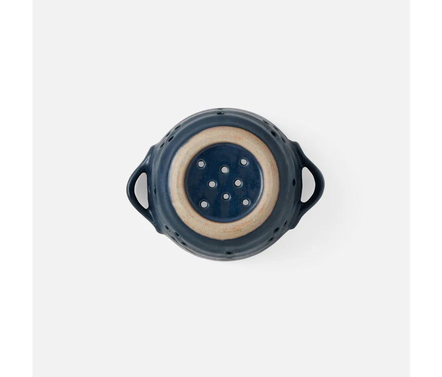 Blue Pheasant Marcus Berry Bowl with Handles, Set of 4 - Navy