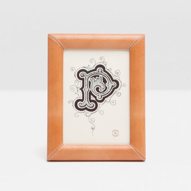 Pigeon and Poodle Eton Leather Frame