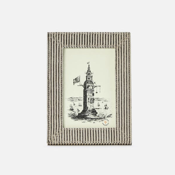 Pigeon and Poodle Hana Brown Candy Striped Frame