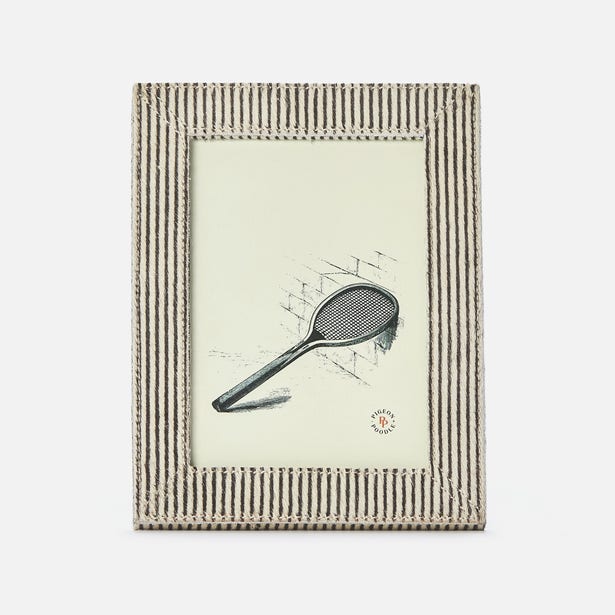 Pigeon and Poodle Hana Brown Candy Striped Frame