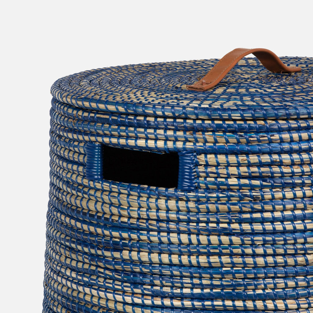 Pigeon and Poodle Akron Dark Blue Hamper