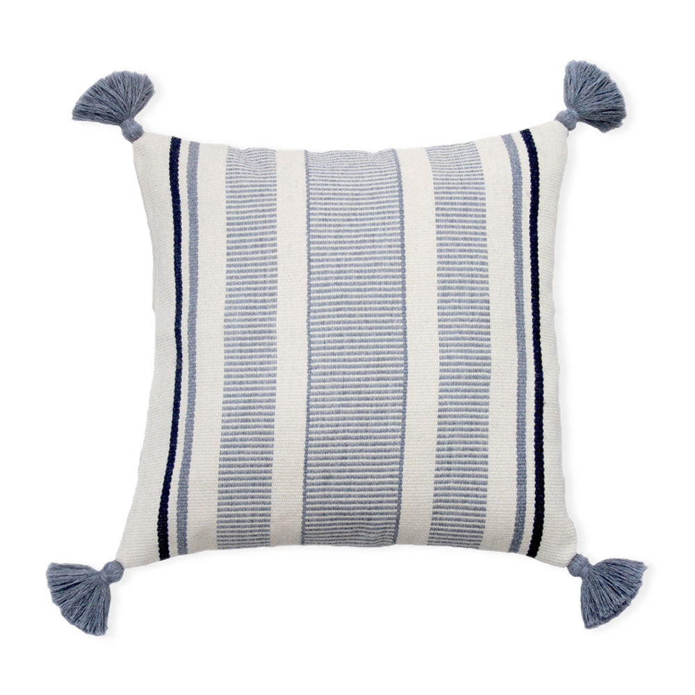 Pais Textil Light Blue Cierre Alpaca Pillow Cover