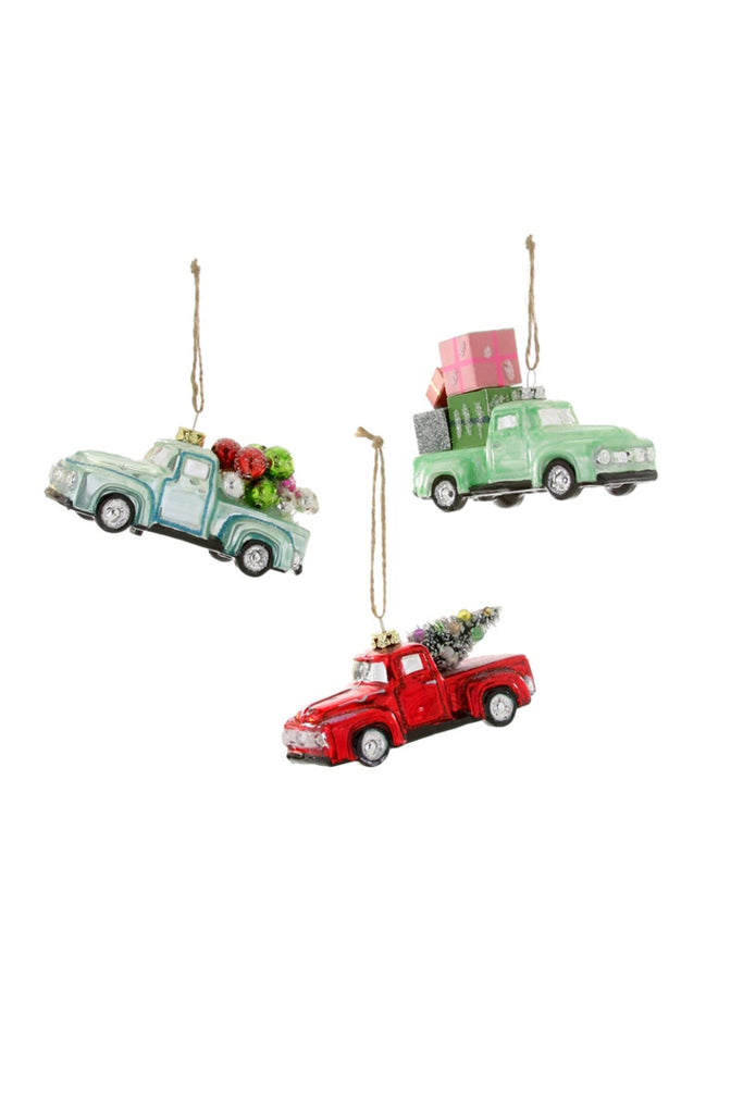 Cody Foster & Co Countryside Truck Assorted Ornaments