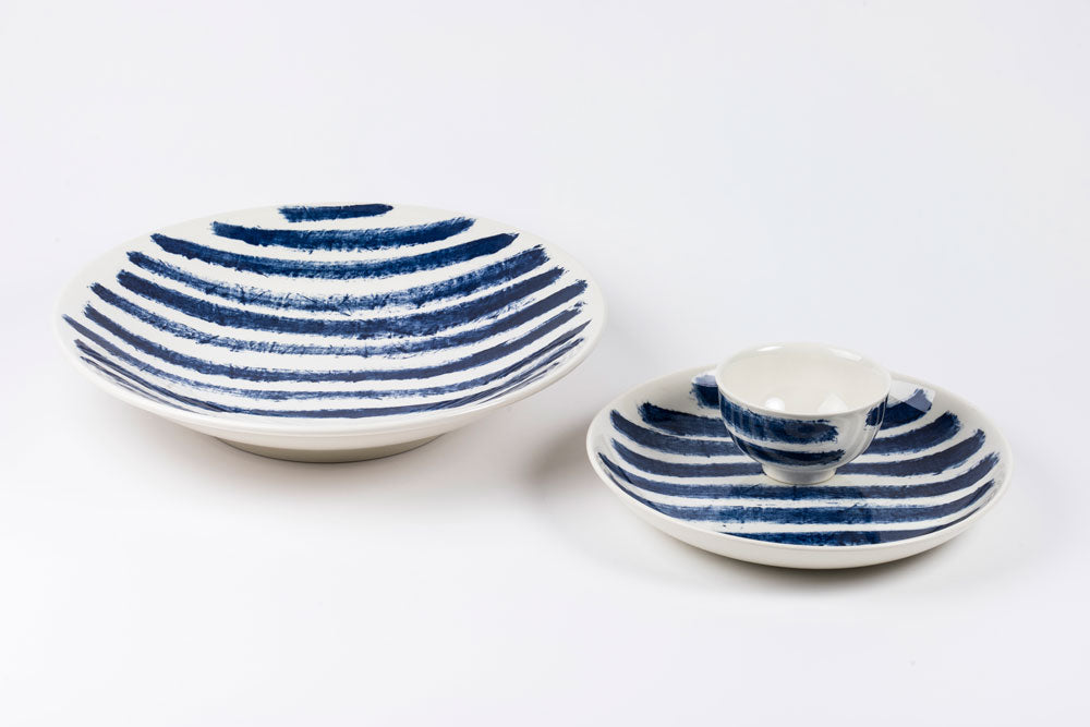 1882 Ltd. Indigo Rain - Pasta Bowl