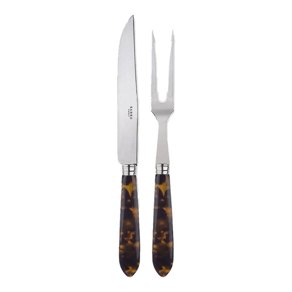 Sabre Paris Djembe Faux Tortoise, Carving Set