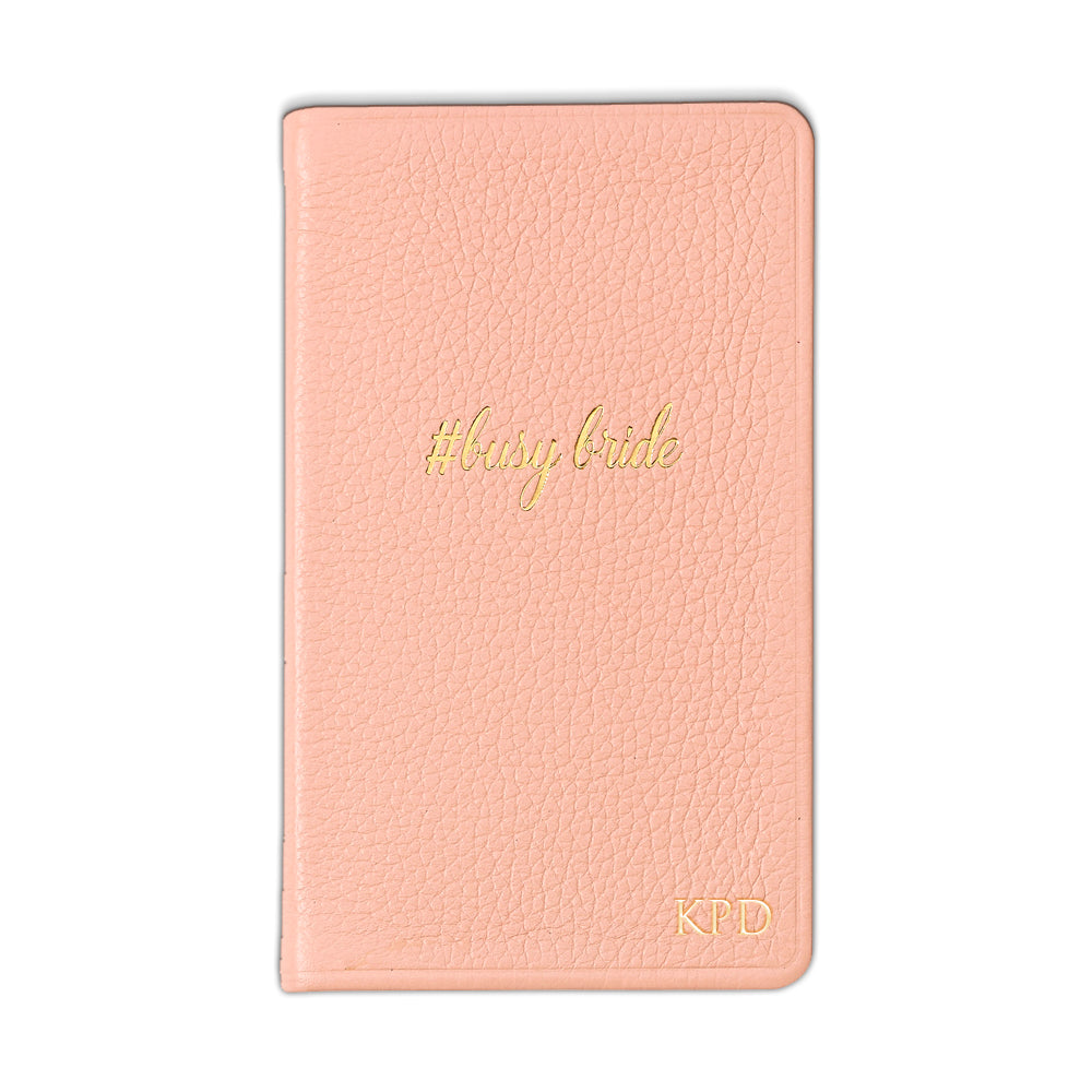 Blush #BusyBride Pocket Notes