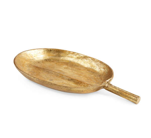 Villa & House Gold Leaf Clovis Plate