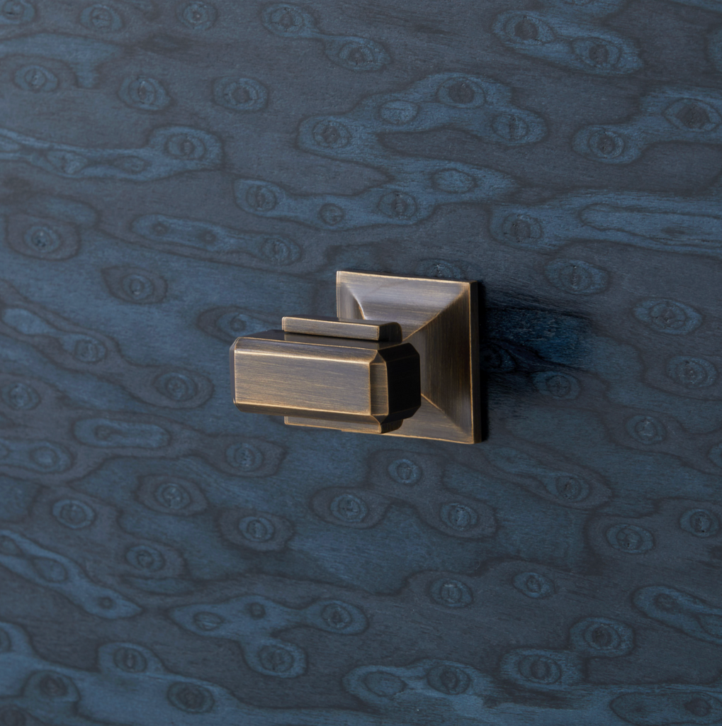 Villa & House Deep Navy Lugano 1-Drawer Side Table