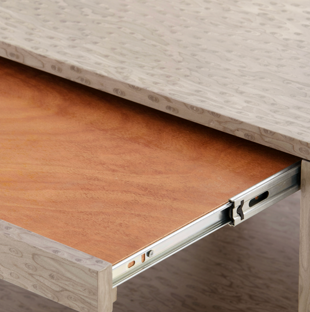 Villa & House Taupe Gray Lugano 1-Drawer Side Table