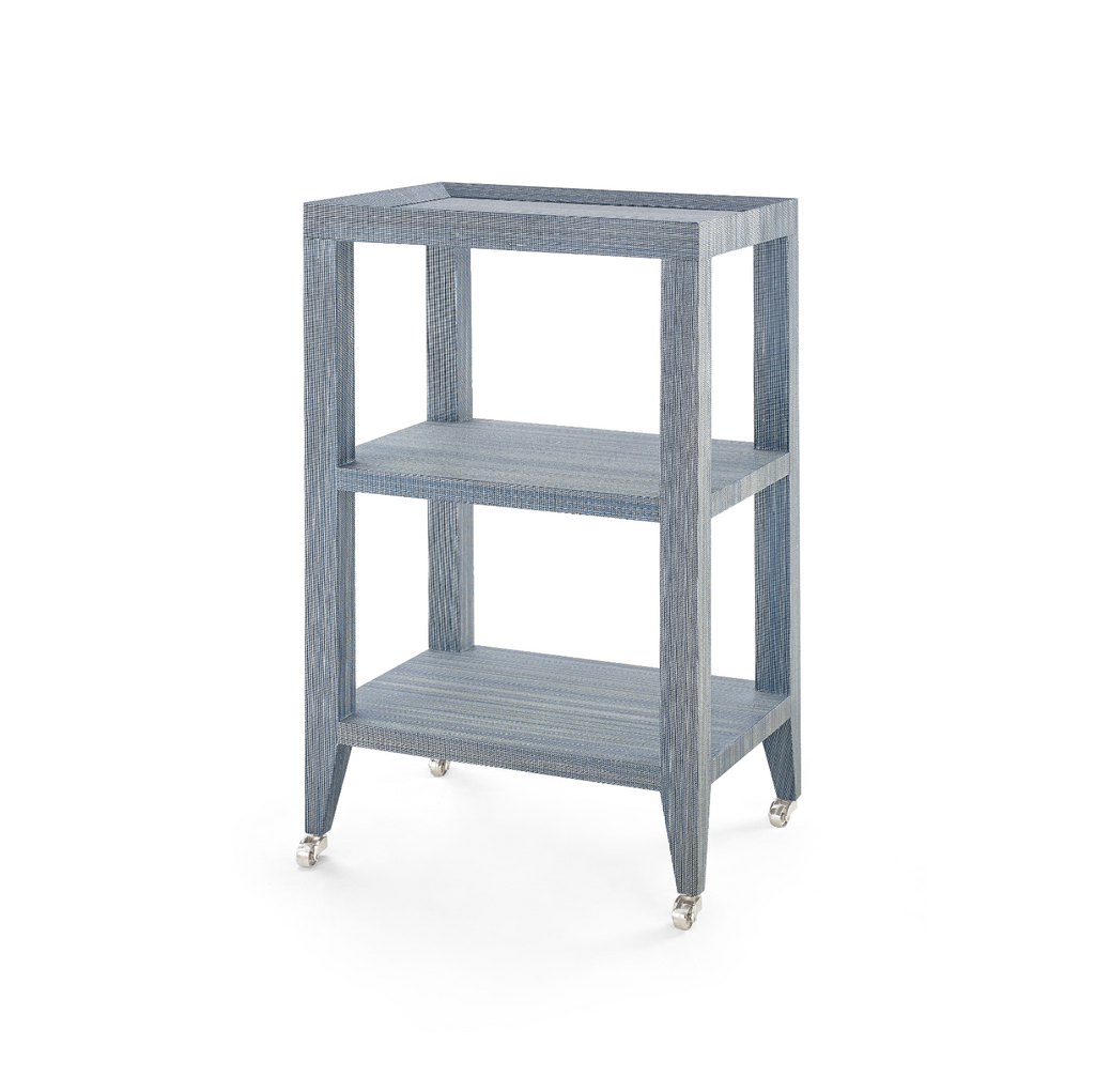 Villa & House Colonial Blue Shimmer Martin Side Table