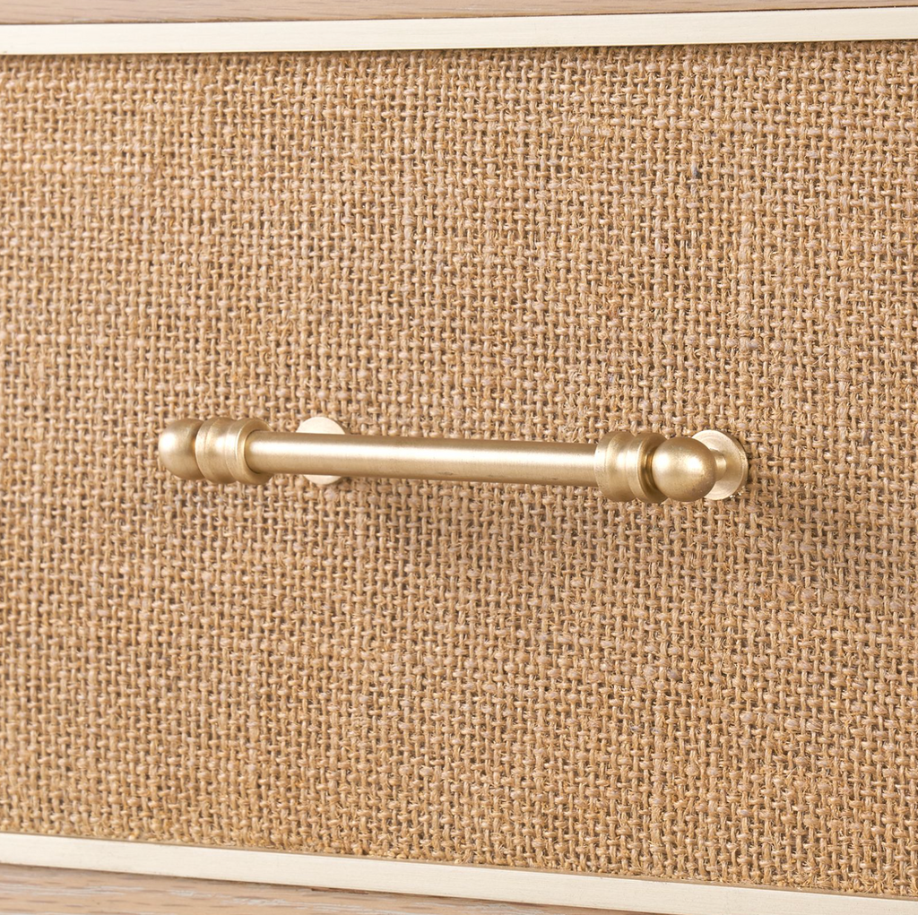 Villa & House Natural and Camel Paulina 12-Drawer