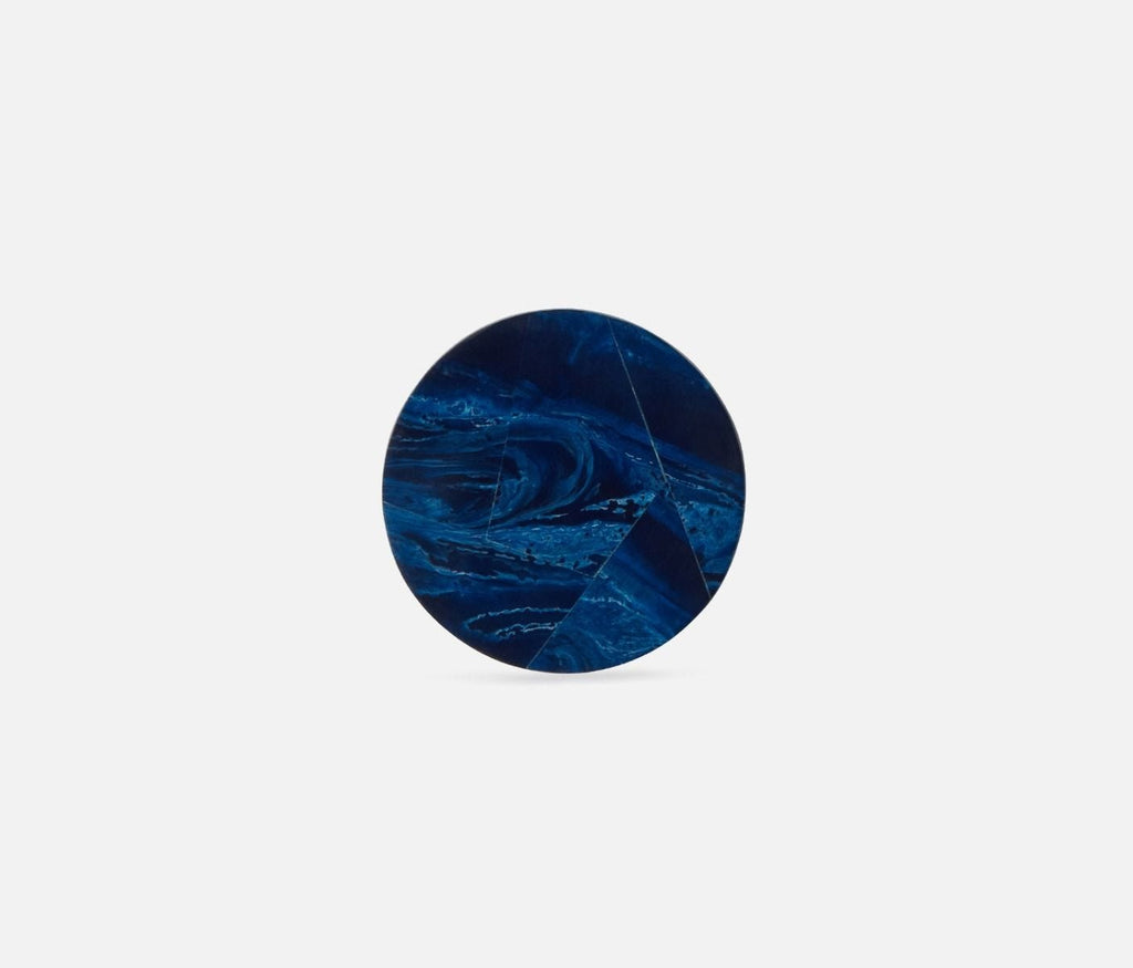 Blue Pheasant Vincent Blue Coaster Set