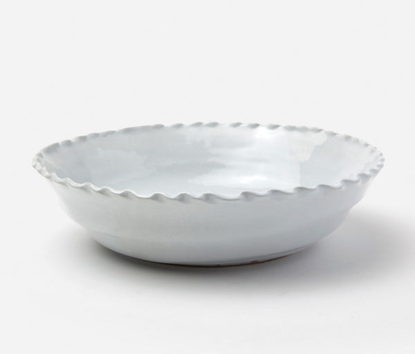 Blue Pheasant Adina Large Serving Bowl, Set of Two - Antique White