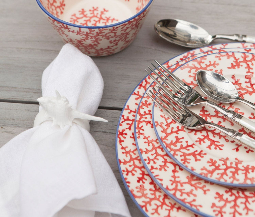 Blue Pheasant Adrian Napkin Ring - Set of 4