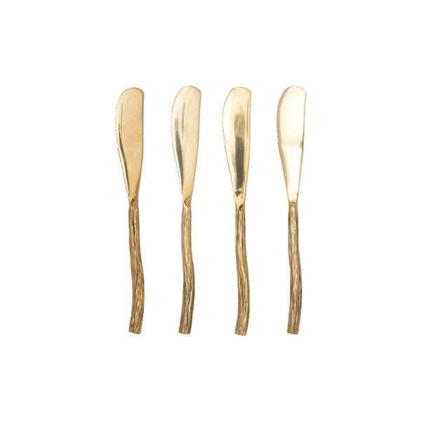 Blue Pheasant Danele Polished Gold Spreaders