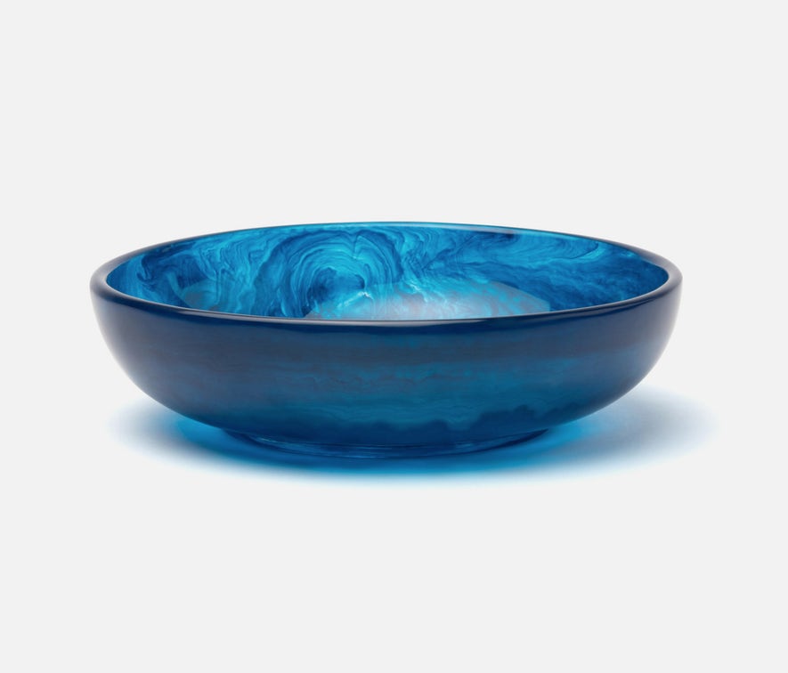 Blue Pheasant Sawyer Large Serving Bowl - Cobalt
