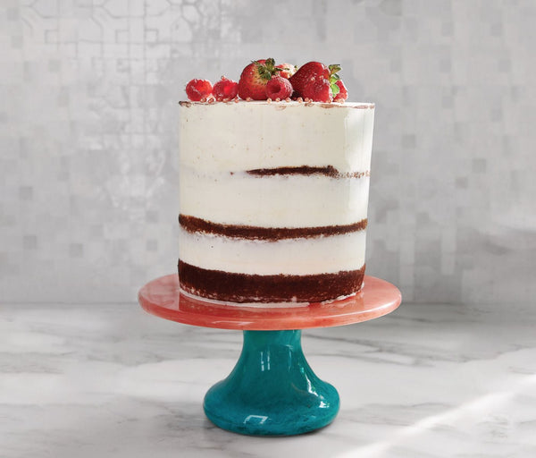 Blue Pheasant Small Ashtyn Cake Stand