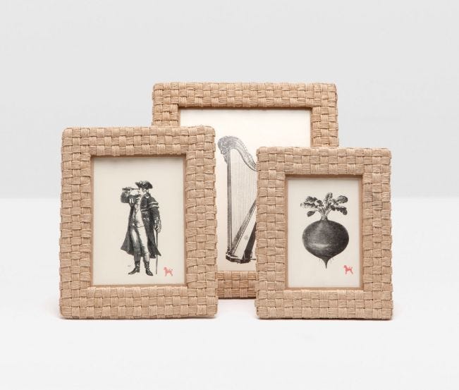 Pigeon and Poodle Genova Frame