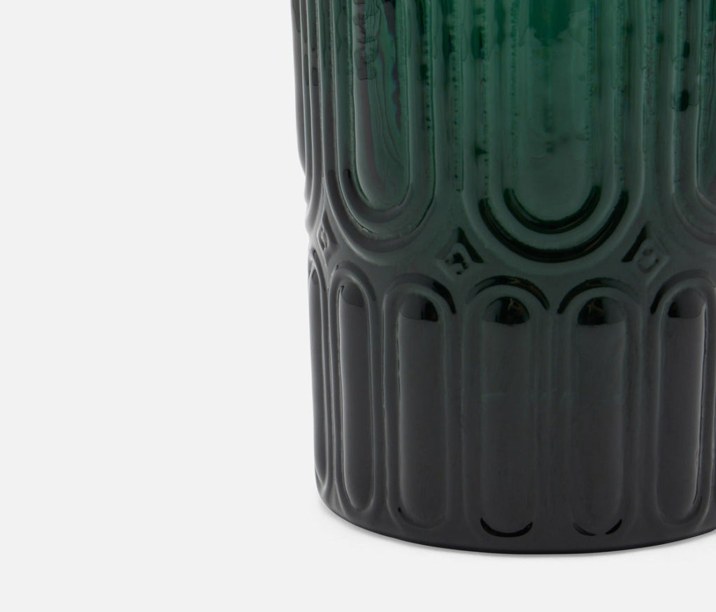 Blue Pheasant Aaron Smokey Green Highball Glass Pack of 6