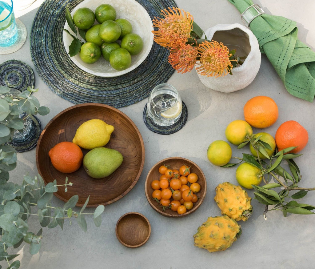 Blue Pheasant Anderson Natural Side Dish Server / Set of 4