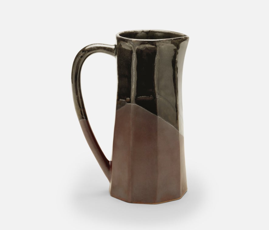 Blue Pheasant Bryce Metallic Green/Bronze Pitcher - Large