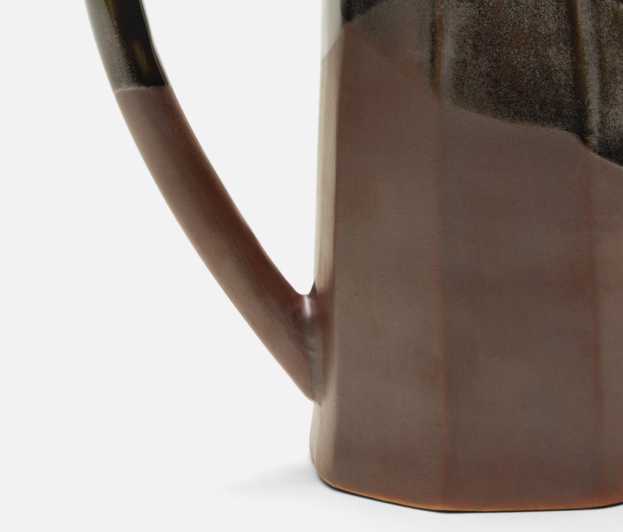 Blue Pheasant Bryce Metallic Green/Bronze Pitcher - Large